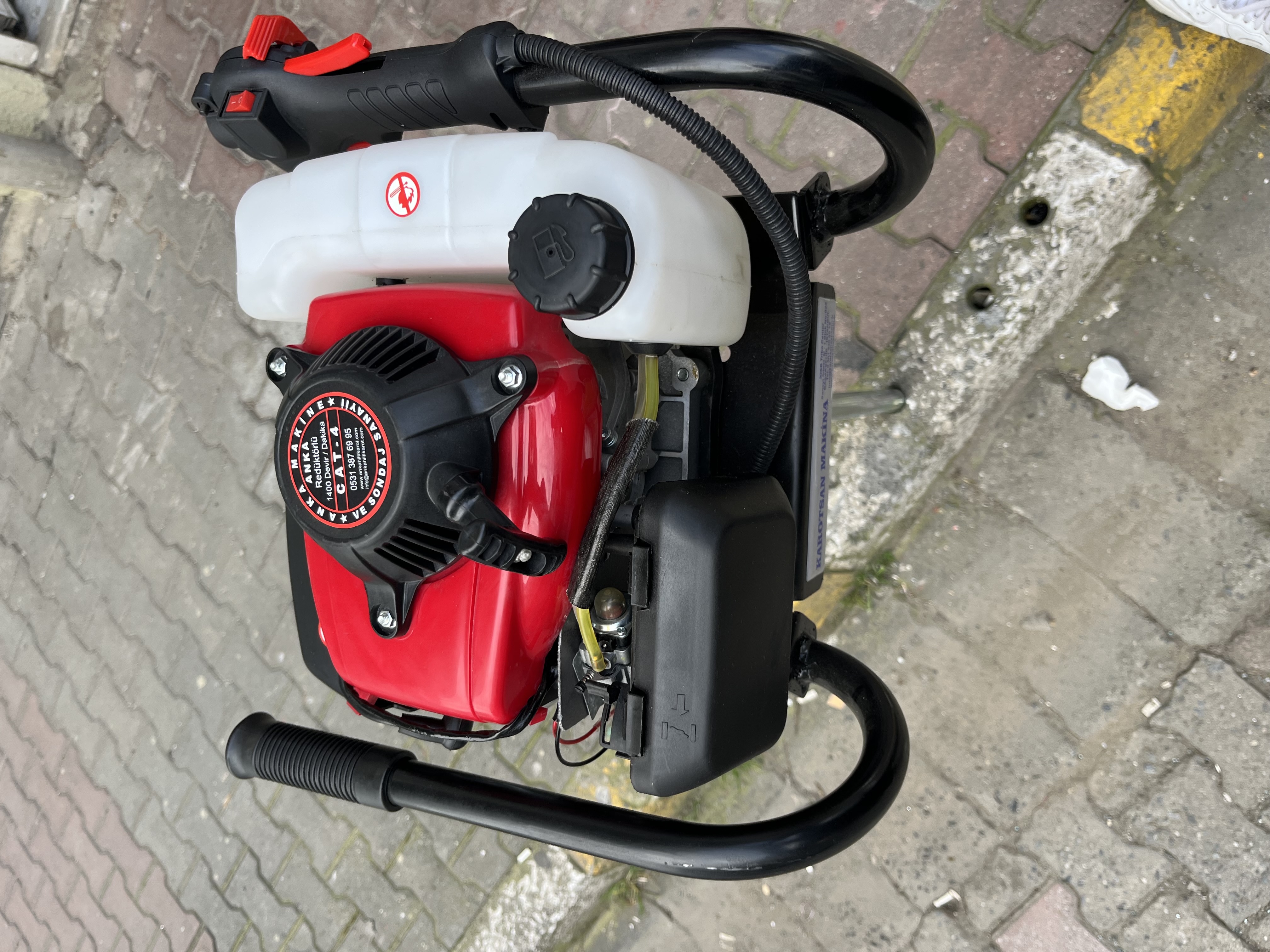 4 ZAMANLI REDÜKTÖRLÜ KAROT MAKİNESİ