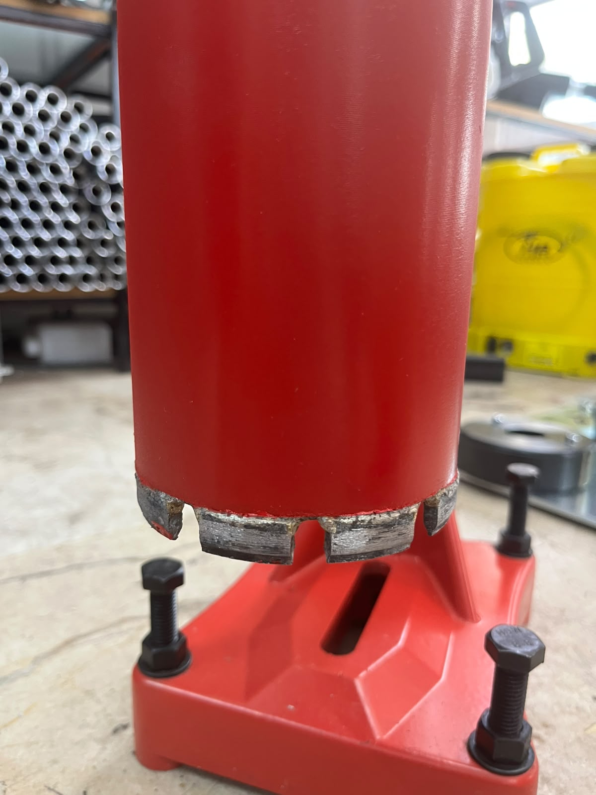 100 MM PROFESYONEL KAROT UCU / PANÇ / ELMASLI KAROT KOVANI - Anka Hilti Karot
