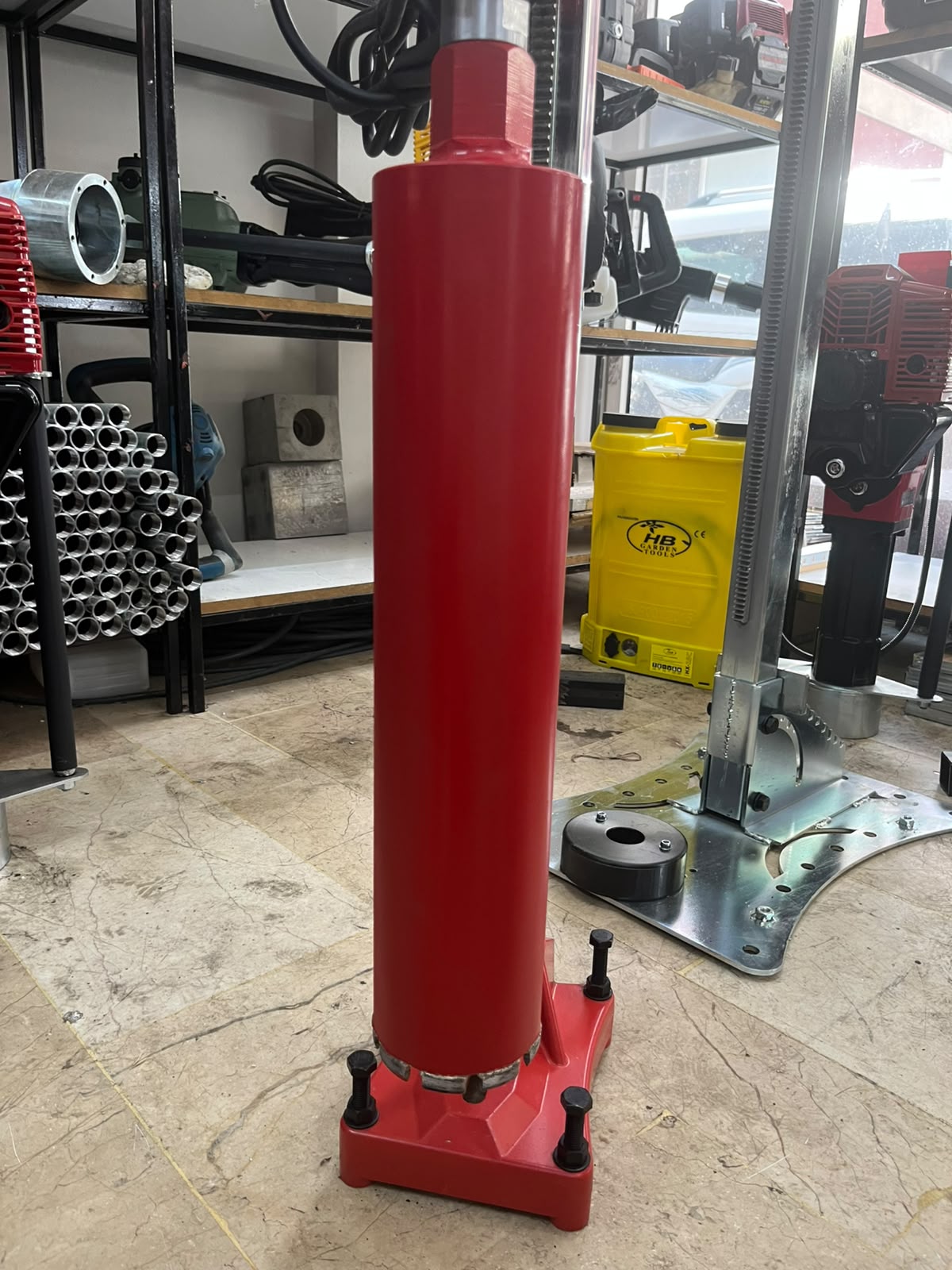 100 MM PROFESYONEL KAROT UCU / PANÇ / ELMASLI KAROT KOVANI